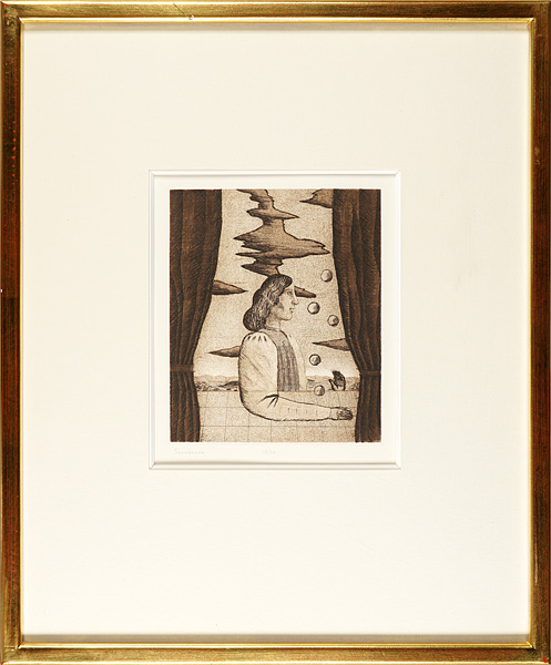 有元利夫「『版画集 7つの音楽』より Sarabande」 | 山田書店美術部