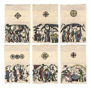 渡邊禎雄☆3人の漁師 渡邊禎雄☆3人の漁師 渡辺禎雄 | 美術作品 | 山田