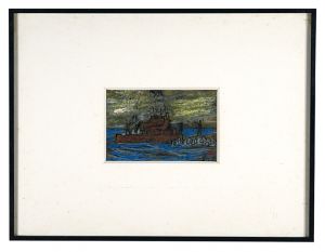 小野忠重 「長崎の坂 南山手」木版画 10/20 直筆サイン 小野忠重