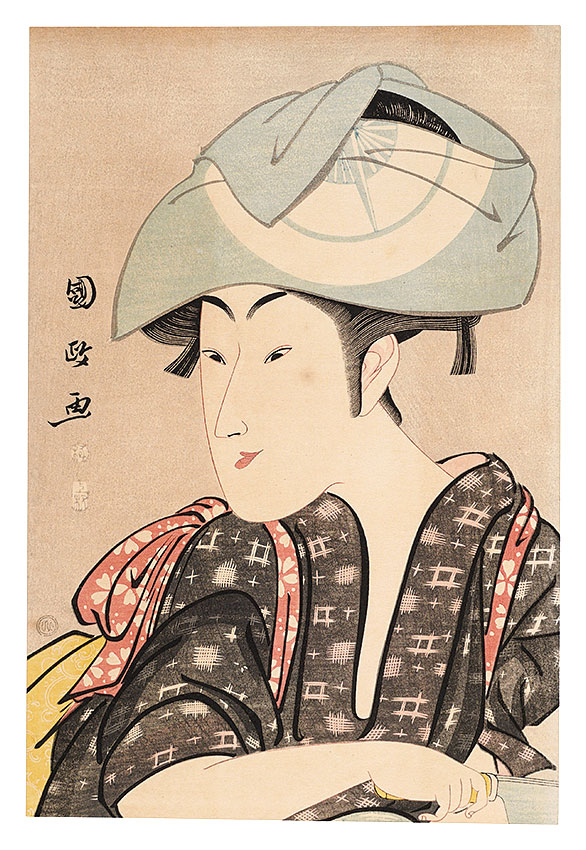 江戸時代の風俗貴重な作品。 ファッション