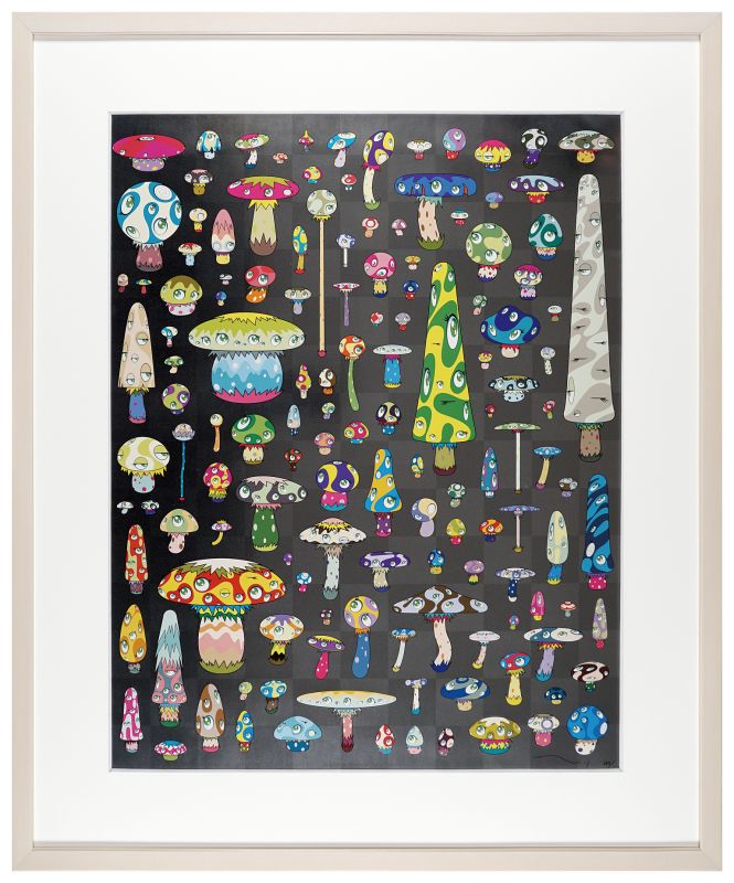 村上隆「Posi Mushroom」 | 山田書店美術部オンラインストア