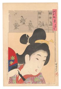 周延「曽我十郎大磯通之図」 | 山田書店美術部オンラインストア