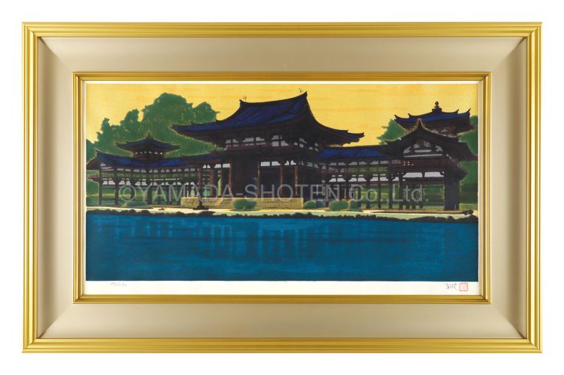 作家 清水悦男 「紙風船」を持つ少女 F3. 高級額縁 8年前55万円で購入