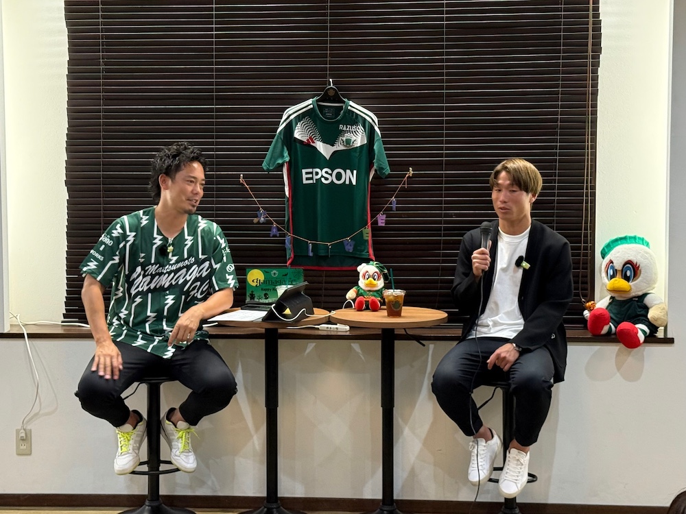 2024年 第6回カフェトーク（安藤 翼選手） in 喫茶山雅」を開催しま