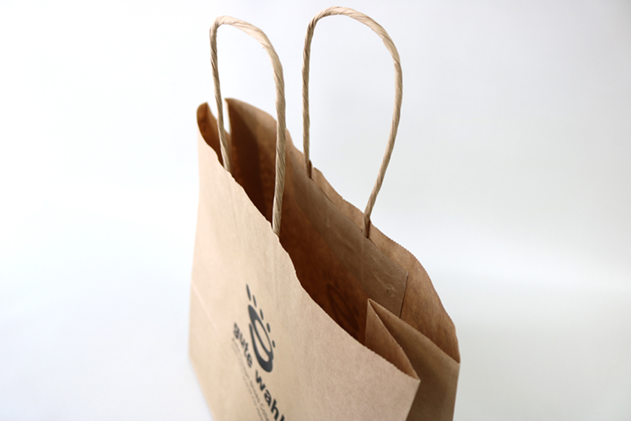 輪転仕様の大ロット低価格紙袋の印刷｜山元紙包装社
