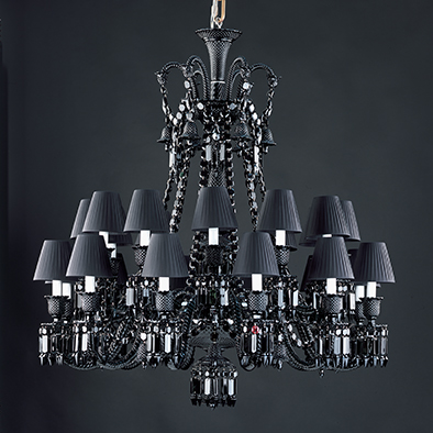 5732606900+5732605845 ZENITH NOIR CHANDELIER 24L（カタログ非掲載