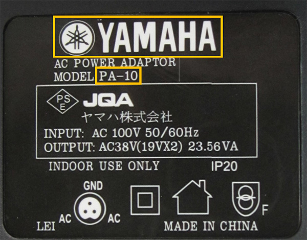 動作確認済み！YAMAHA ヤマハ SY35 シンセサイザー acアダプター 動作