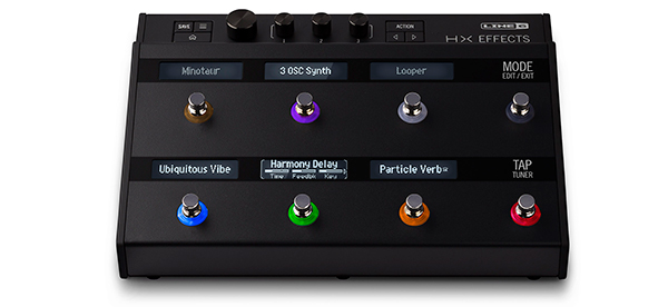 Line 6社ギター周辺機器に本格的でありながらコンパクトなマルチ