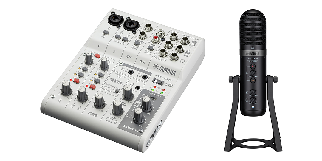 基本機能を強化した後継モデルに加え、ミキサー・マイク一体型モデルも