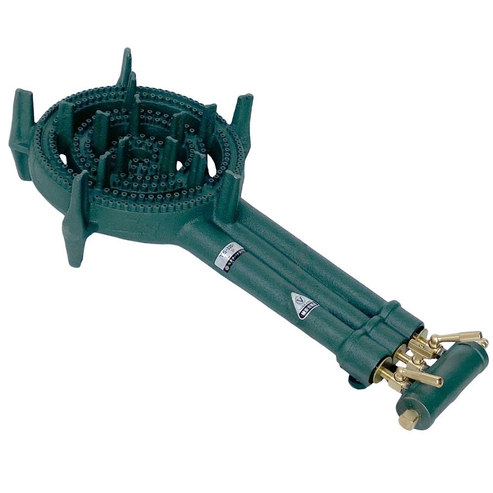 タチバナ製作所 業務用1口ガスコンロ TS-330 LPガス 鋳物コンロ 厨房