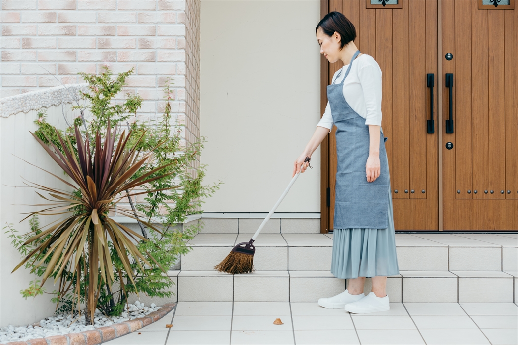 デイリークリーン 庭箒（シダ）S | 山崎産業株式会社 家庭用品事業