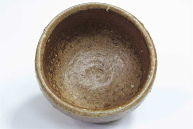 柳瀬美術店 / 金重素山 「備前盃-3」共箱[KANESHIGE Sozan ]Sake cup