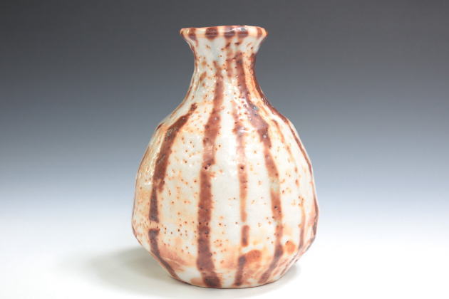 柳瀬美術店 / 鈴木 藏「志埜徳利」共箱[SUZUKI Osamu]Sake Flask