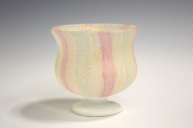 文化勲章受賞作家藤田喬平の手吹ヴェニス FUJITA kyohei 24579 藤田