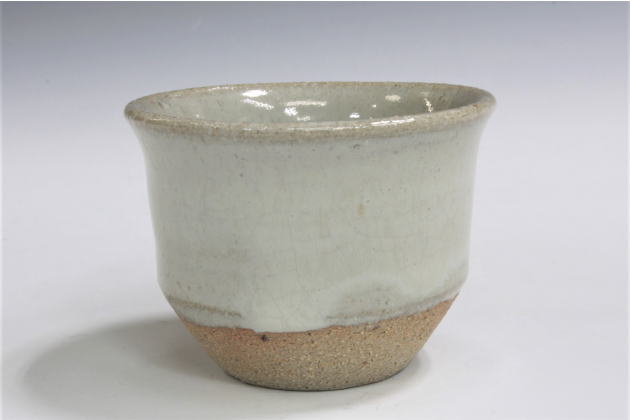 柳瀬美術店 / 中里無庵「斑唐津ぐい呑」共箱[NAKAZATO Muan]Sake cup