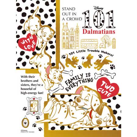 カラフル・ゴールド／101匹わんちゃん / ジグソーパズルやのまん