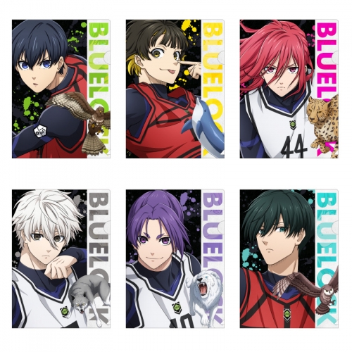 ブルーロック クリアファイル ANIMALS│あそびファクトリー