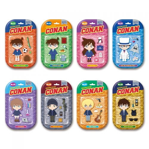 名探偵コナン トレーディング丸角缶バッジ フィギュア│あそびファクトリー