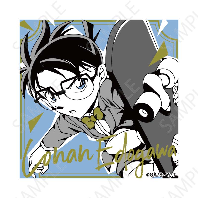 名探偵コナン TDスクエア缶バッジ 謎ファイルコレクション│あそび