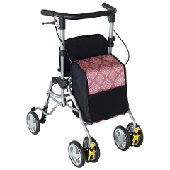 島製作所】四輪歩行器 シンフォニーSP スリム 【シルバーカー通販のYUA】