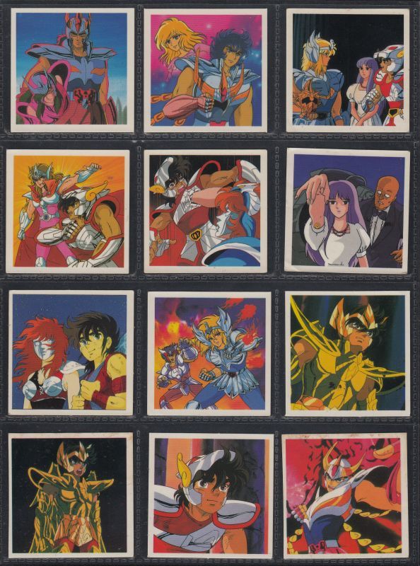 聖闘士星矢 アマダ 大判シール カードダス バラ売り不可！！ 昭和