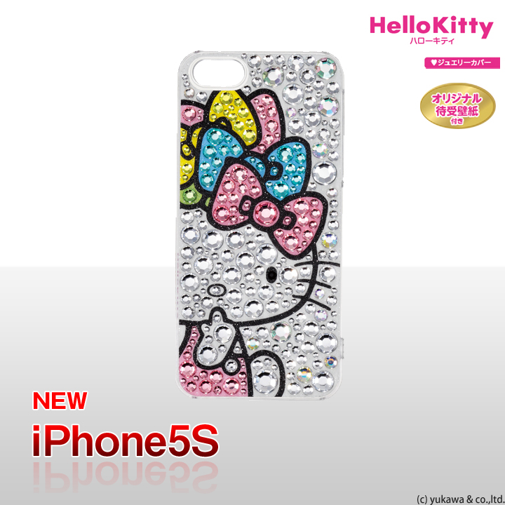 iPhone5S ジュエリーケース ハローキティ 盛りリボン｜LED総合窓口の