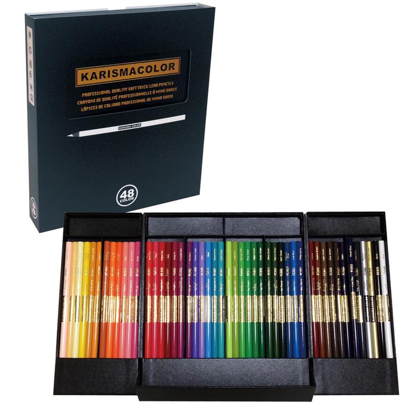 KARISMACOLOR 48色ソフト色鉛筆セット カリスマカラー色鉛筆 48色