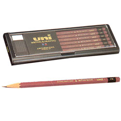 三菱鉛筆 uni ユニ スタンダード 3B 1ダース U3B | ゆめ画材