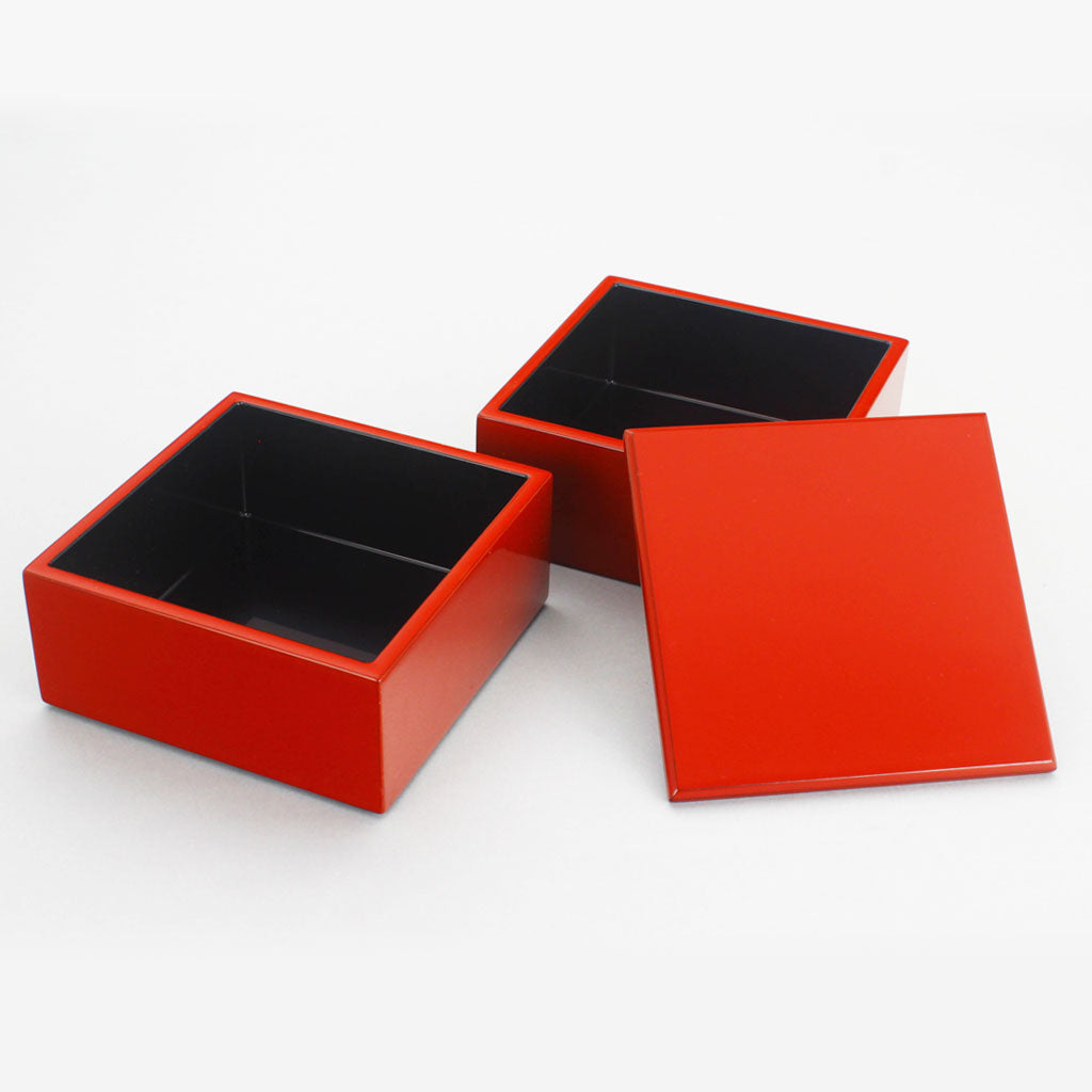 中国清時代 粉彩 四段重 高さ約18㎝ 木箱付 トコオ 東さ8-0126☆2F