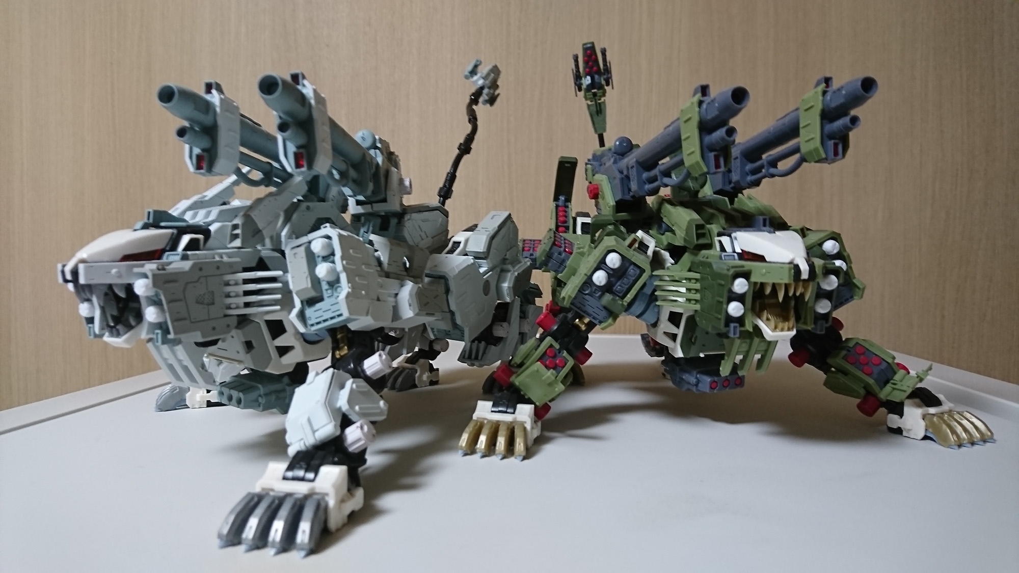 ライガーゼロ パンツァー全塗装