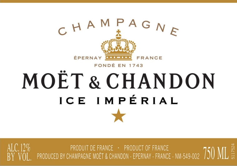 Moet & Chandon Ice Imperial NV (750ML) | Sparkling | Champagne