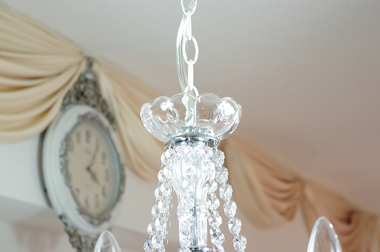 リモコン付きクリスタルシャンデリア ストア 50cm リモコン付き