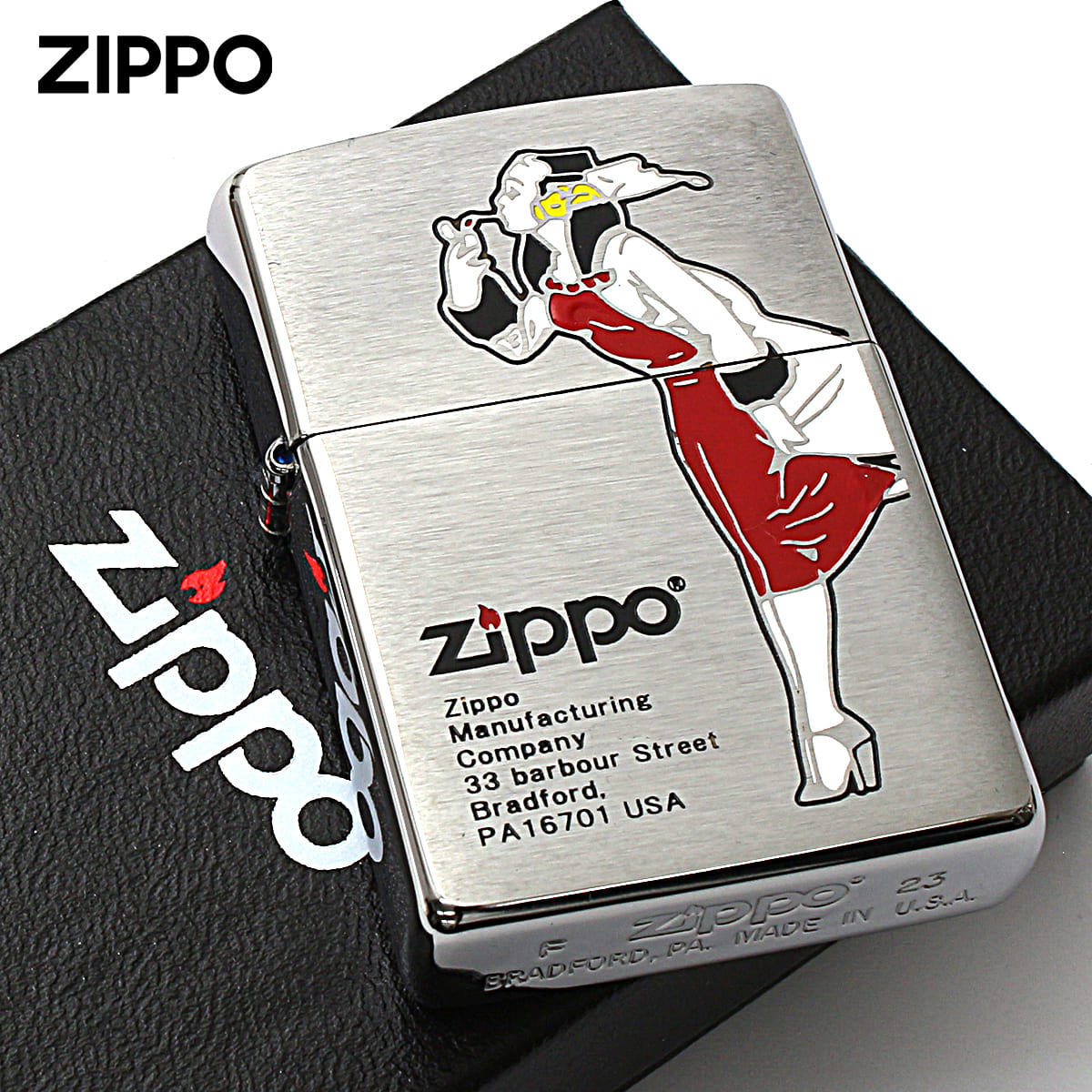 Zippo ジッポー ウインディ ウインドプルーフ レディ オールドデザイン