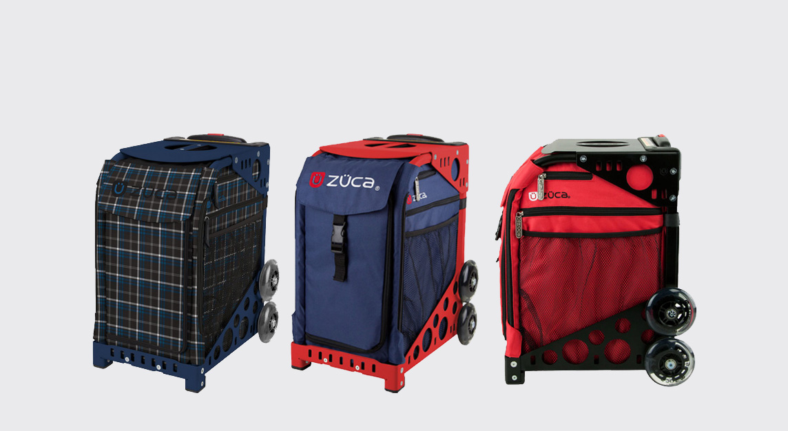 ZÜCA キャリーカート 赤/黒 ZÜCA レッド キャリーカート