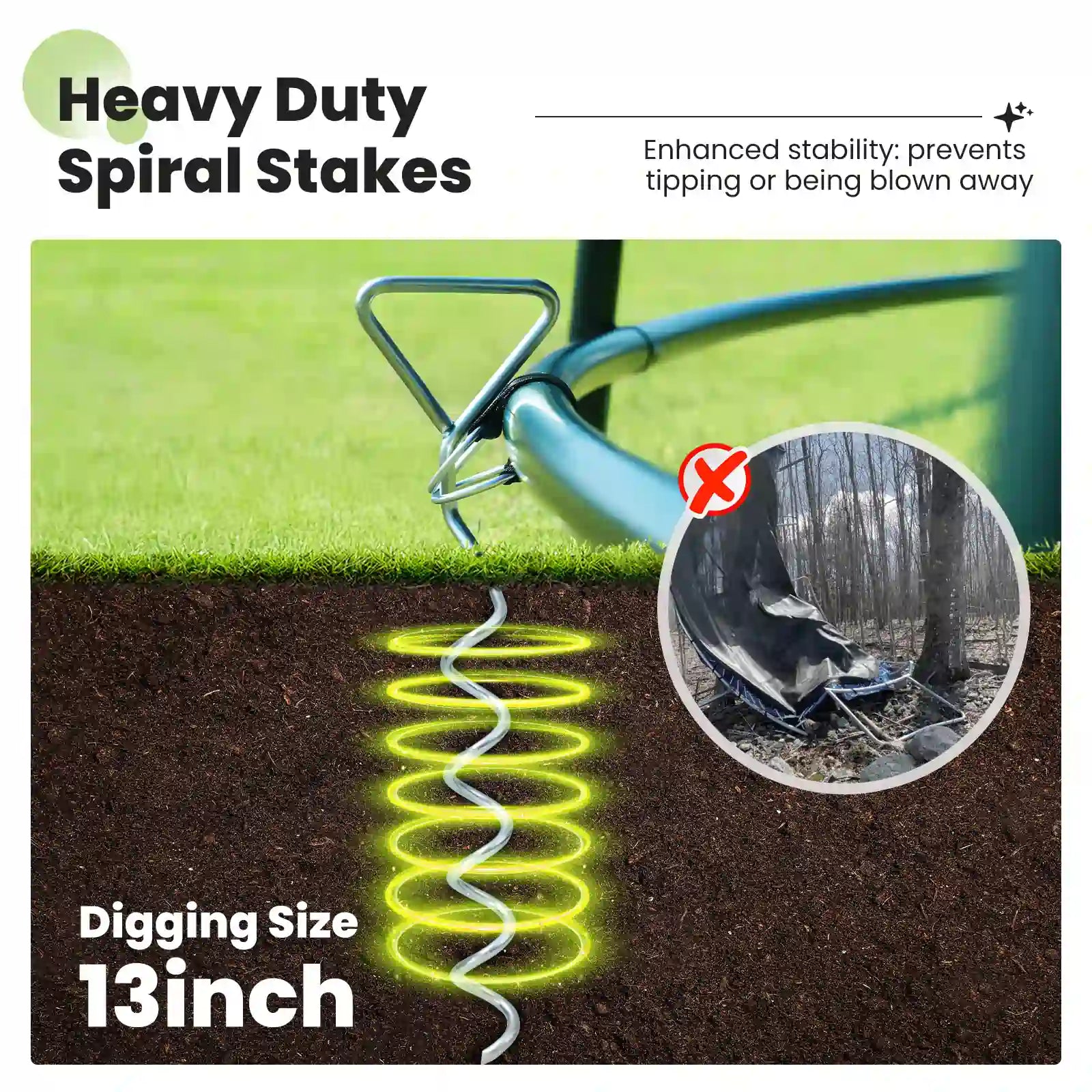 1800LBS Double Frames Trampoline | Zupapa