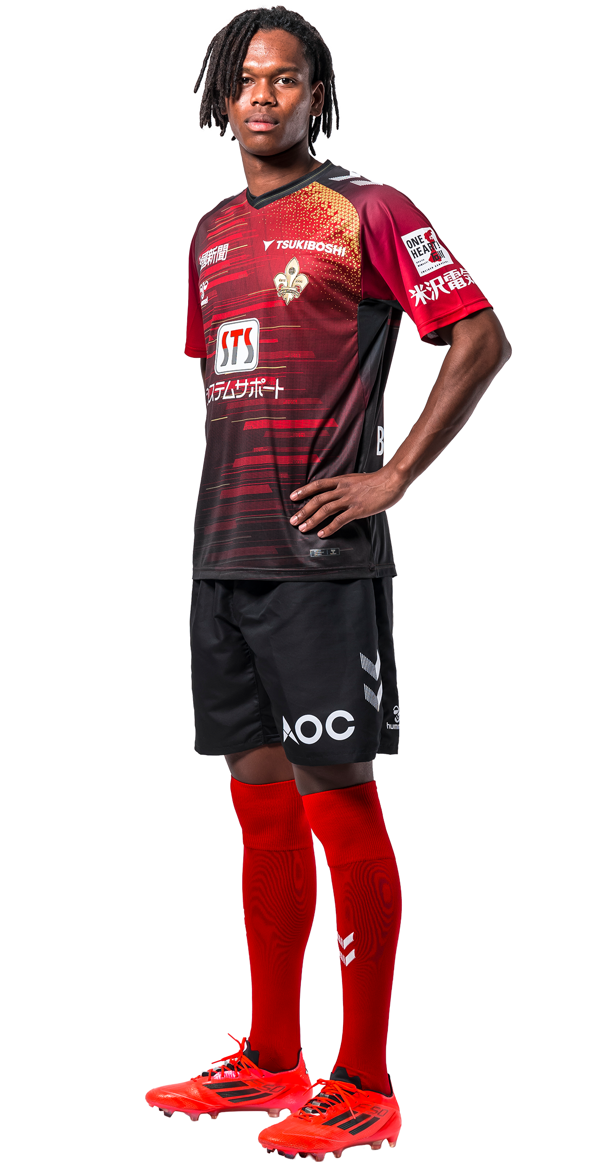 ツエーゲン金沢 上田樹 選手 ユニホーム 2025年シーズン 2024年