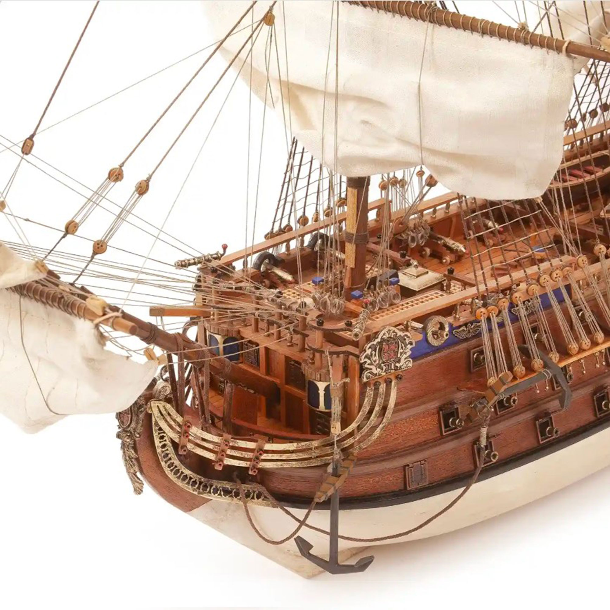 木製帆船模型キットサンフェリペ