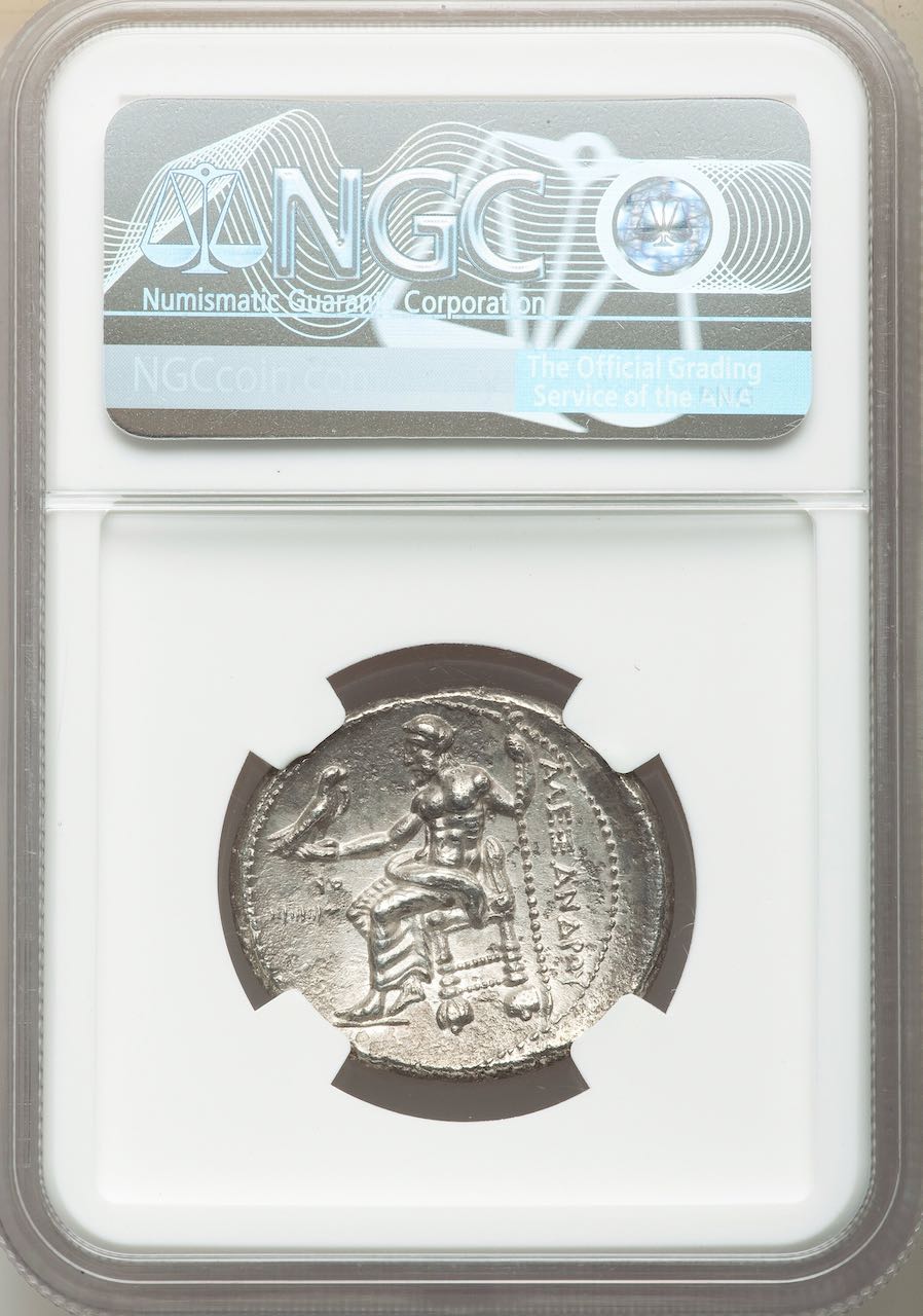 古代ギリシャ アレクサンダー大王 テトラドラクマ銀貨‼︎/ローマ