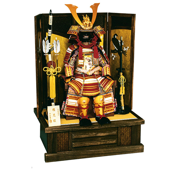 五月人形着用鎧は子供が実際に着れる鎧飾りです/人形の松川