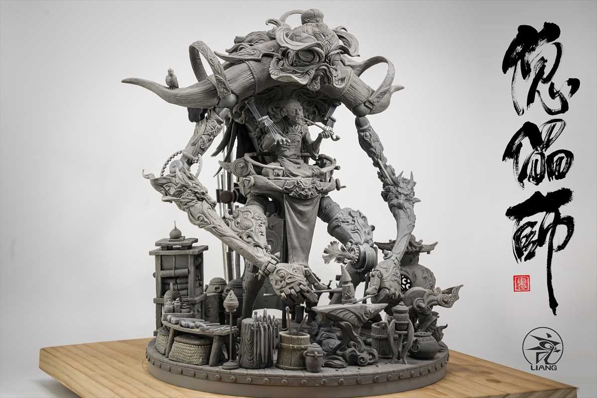 格安② INFINITY STUDIO 節約 三国志 呂布 ガレージキッド フィギュア