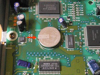 SONY HR-MP5 内蔵電池交換