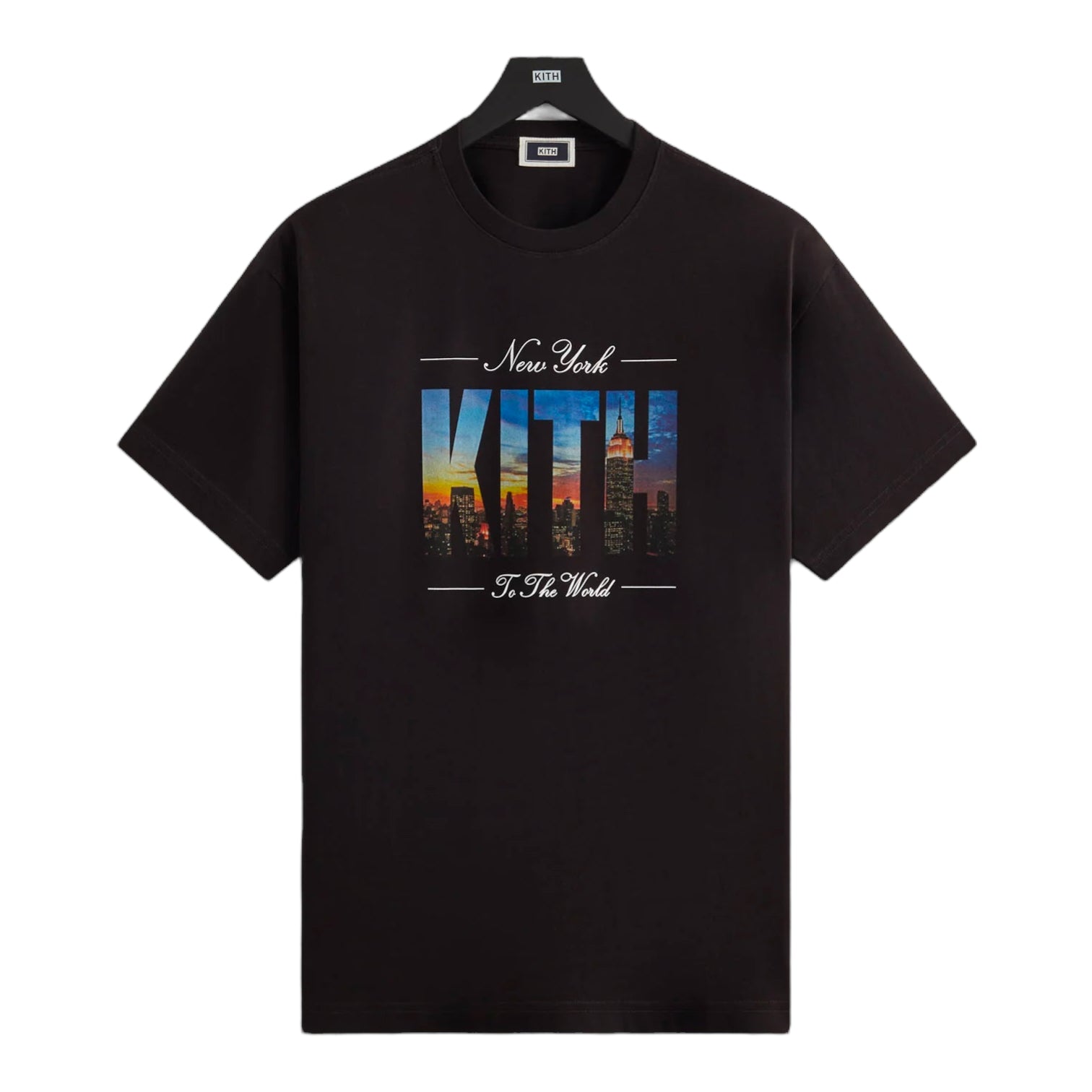 Kith NYC Black Tee – WyCo Vintage Broadway