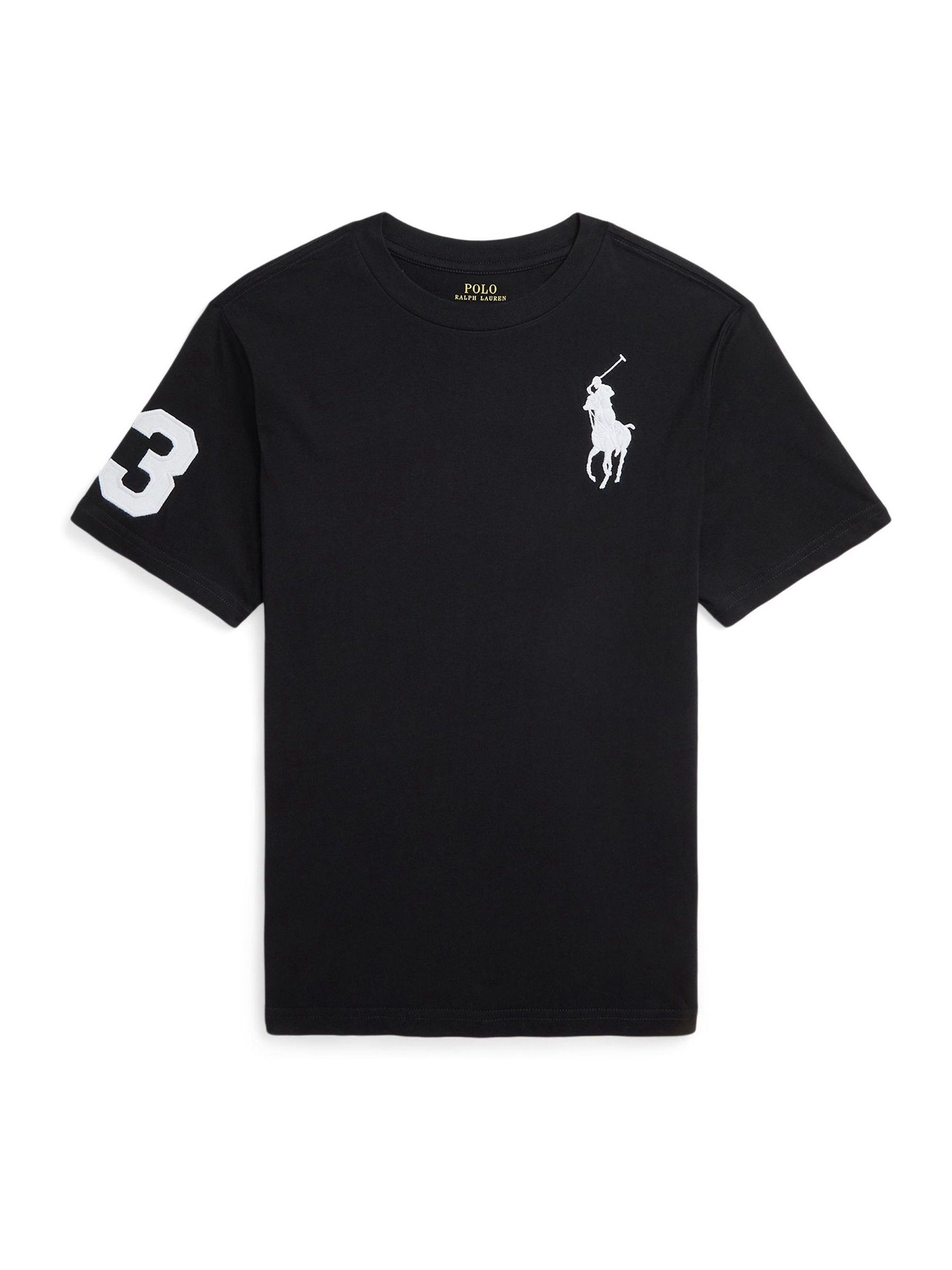 Buy Polo Ralph Lauren Black Big Pony Jersey T-Shirt from Next USA
