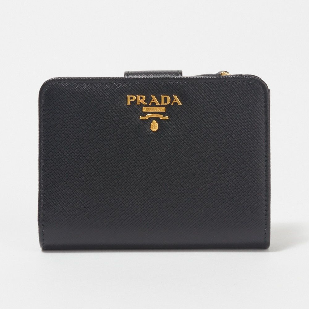プラダ PRADA 折財布 三つ折り財布 SAFFIANO TRIANG 1MH042 QHH F0002