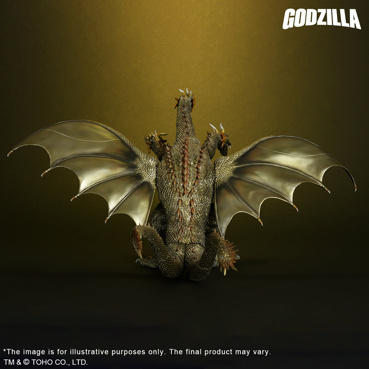 東宝大怪獣シリーズ FAVORITE SCULPTORS LINE キングギドラ (2001