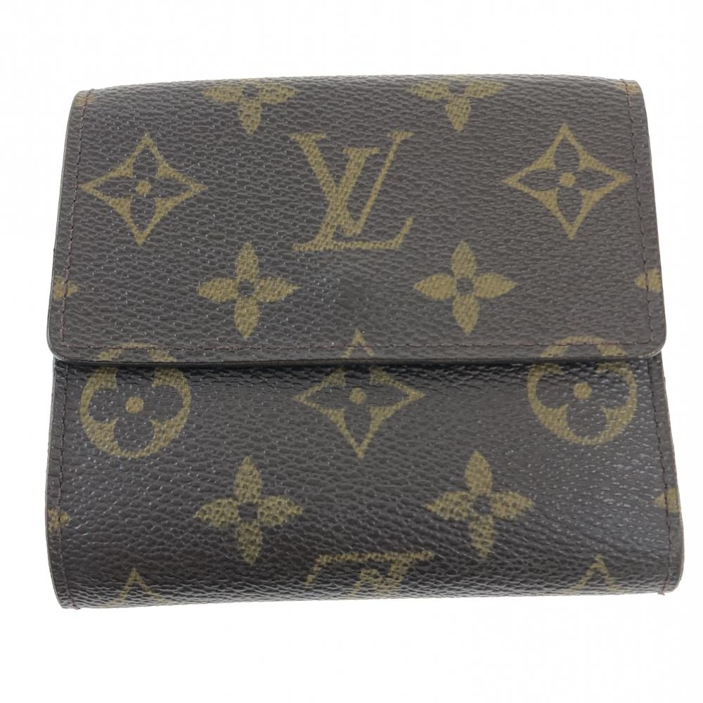 ルイヴィトン LOUIS VUITTON 割引 Wホック財布 モノグラム レディース