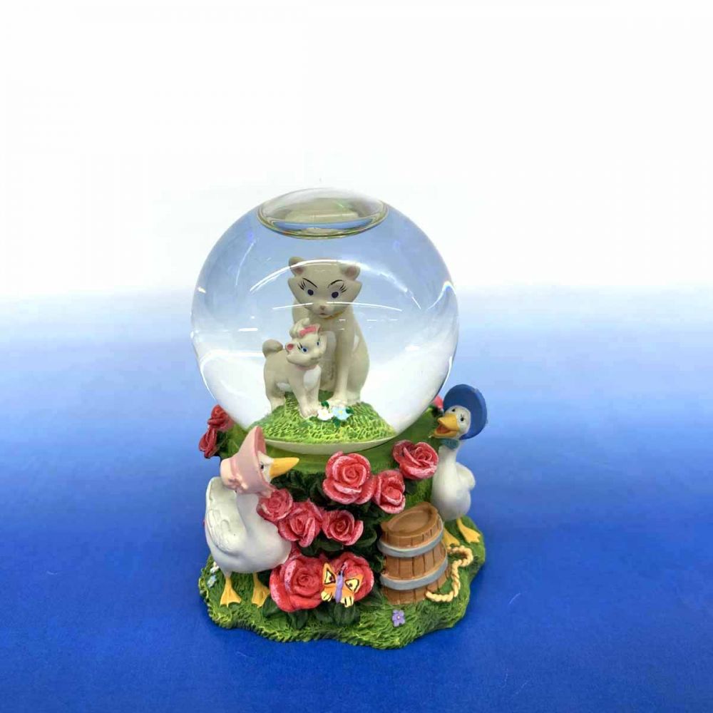 ディズニー おしゃれキャット スノーグローブ スノードーム レア
