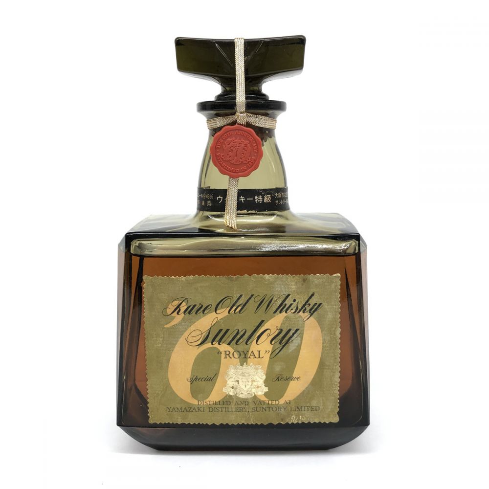 サントリー ローヤル ウイスキー バイオリン型ボトル 700ml 43% 古酒