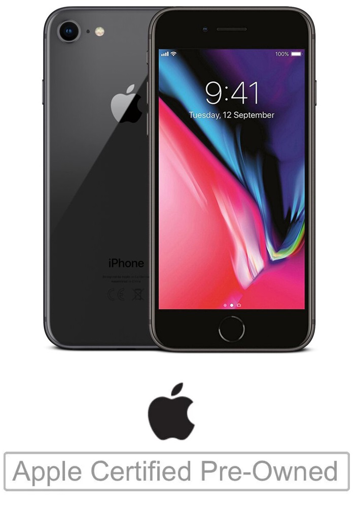 中古】Apple iPhone 8 スペースグレー 本体【64G】82% Apple iPhone 8