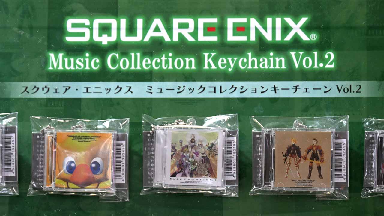 最新作も！ 去年の4倍に増えたスクエニ・カプセルトイコーナー